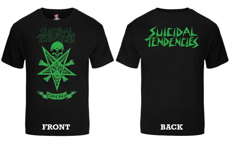 SUICIDAL TENDENCIES official POSSESSED T-SHIRT 80's EDITION Dogtown Punk