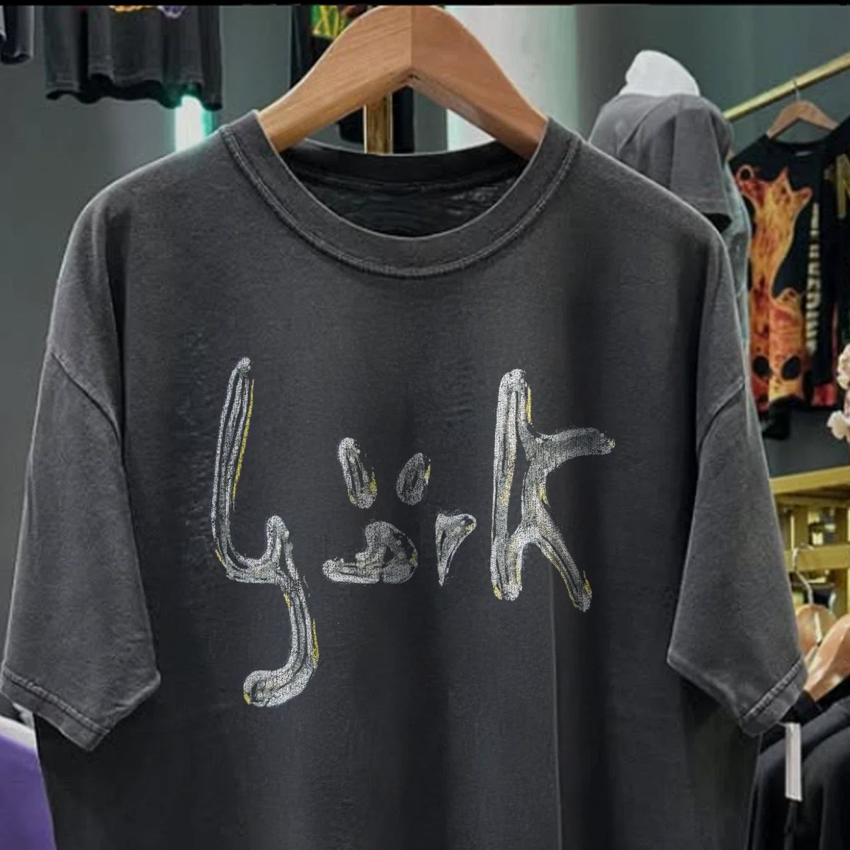 1993 Bjork 'Acclaimed Single' Classic T-Shirt Black XL