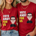 Vote Andy Burnham For Us Unisex T Shirt Makerfield Labour Right Wing Politic Tee
