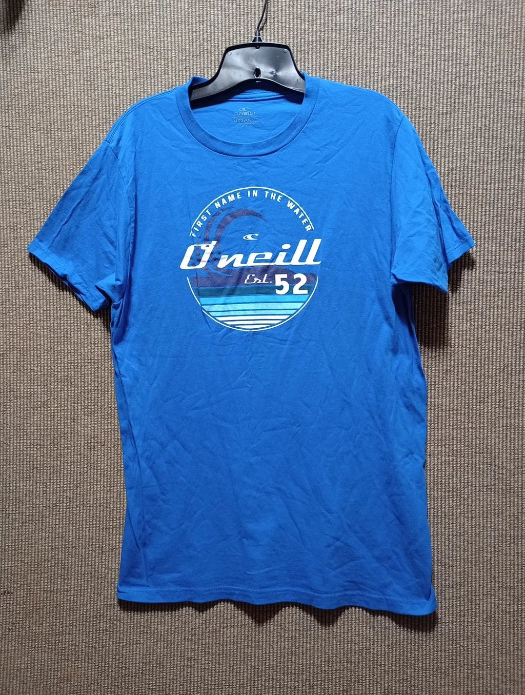 O'Neill modern fit blue short sleeve t-shirt graphic Size Medium