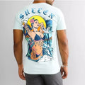 Sullen Art Collective Island Escape T-shirt in Plume, Medium,