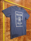 Volcom modern fit blue t-shirt men's sz Medium #S21