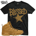 Shirt To Match 9 Boot Wheat Unisex Tee Sneaker Shirt Blessed Shirt Sneaker Tee