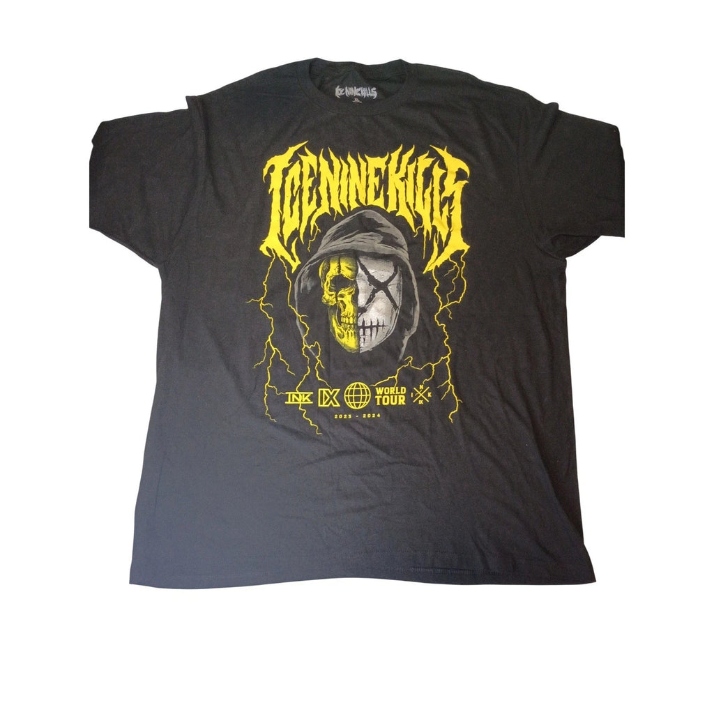 Ice Nine Kills World Tour 2023-2024 T-Shirt Mens XL Black Graphic Band Tee XL