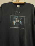 Deann Lyric T Shirt Flying Or Crying Tracklist XL Black Indie Tee