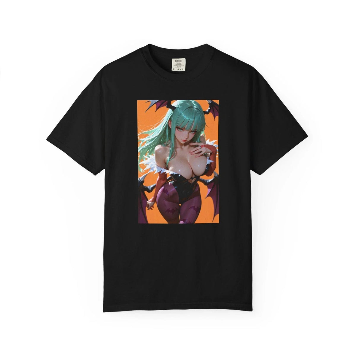 Morrigan Aensland Darkstalker Anime T-Shirt Size Small-4X-Large