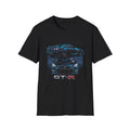 GT-R Dual View Graphic T-Shirt Modern Performance Car Street Racing Style Tee
