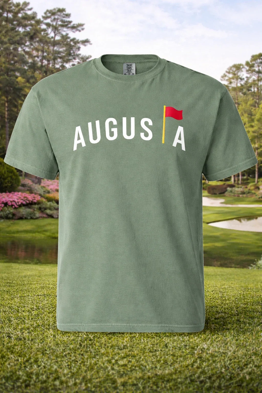 Masters Tee Augusta Golf Shirt Comfort Colors 1717 Premium Golf Gift Dad
