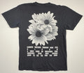 The Breaks T-Shirt Men’s Medium Black Faded Floral Print Streetwear Graphic Tee