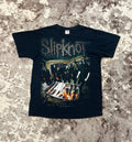 Vintage Slipknot All Hope Is Gone Tour 2008 Big Logo T Shirt Size L