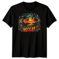 Roots Rock Reggae Mens T Shirt Rasta Music Lion Judah Jamaica Graphic Tee