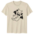 Cute Vampire Cat Spooky Kitty T-Shirt Halloween Cats Gift For Him And Her