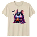 Cute Bat Halloween Holidays Mens T-Shirt Womens Graphic Tee