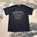 Delta Grunge Mens Medium Black Cotton Rock & Roll Hall Of Fame And Museum Y2k