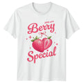 Strawberries Fruit Womens T-Shirt Mens Tee Graphic Unisex Top