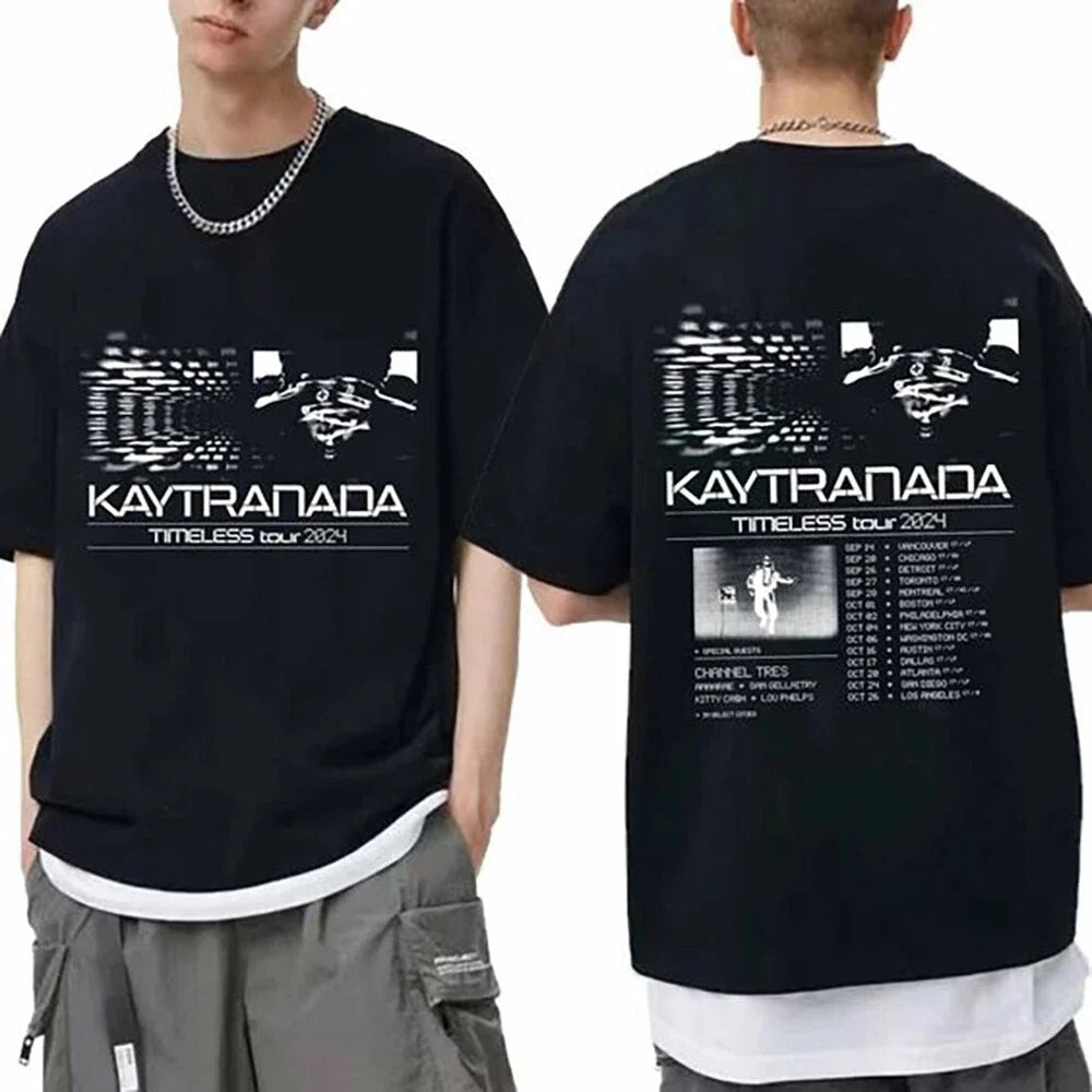 Kaytranada Timeless 2024 Tour Shirt, Kaytranada Fan Shirt, 2 sided t shirt