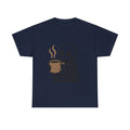 Skeleton Drinking Coffee Shirt, Funny Halloween Tee, Spooky Coffee Lover Gift...