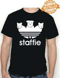UNISEX Spoof Staffie Dog T-Shirt / Tee / Chav / Sport / Birthday / Xmas / S-XXL