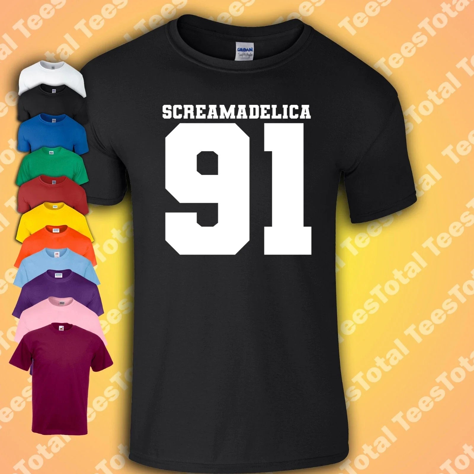 Screamadelica 91 Primal Scream T-Shirt | Bobby Gillespie | Indie | Rock