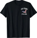 250th Anniversary USA Shirt American 250 Year Flag Tees T Shirts for Men Women