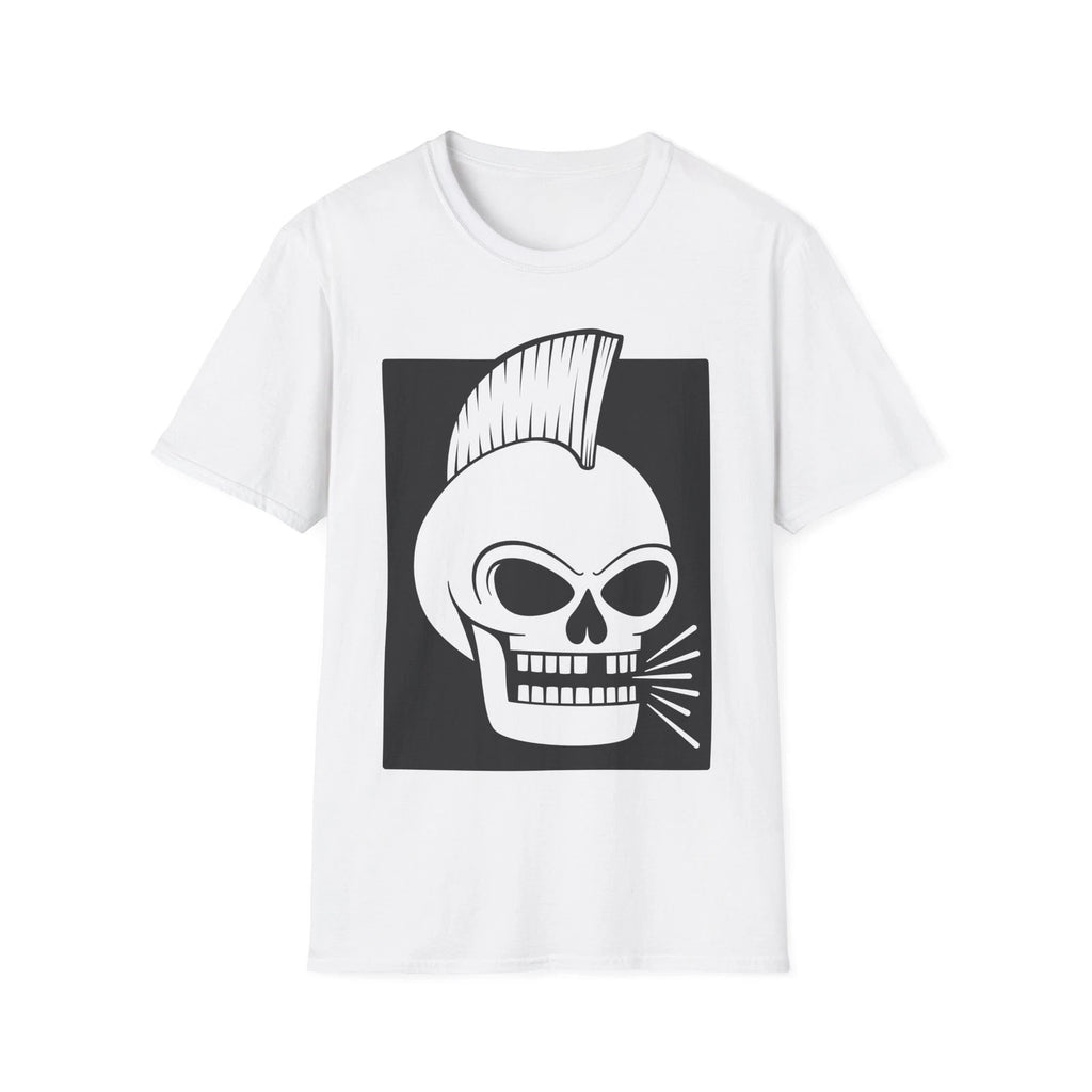 Skull T-Shirt, Punk Rock Graphic, Alternative Tee, Rocker Top