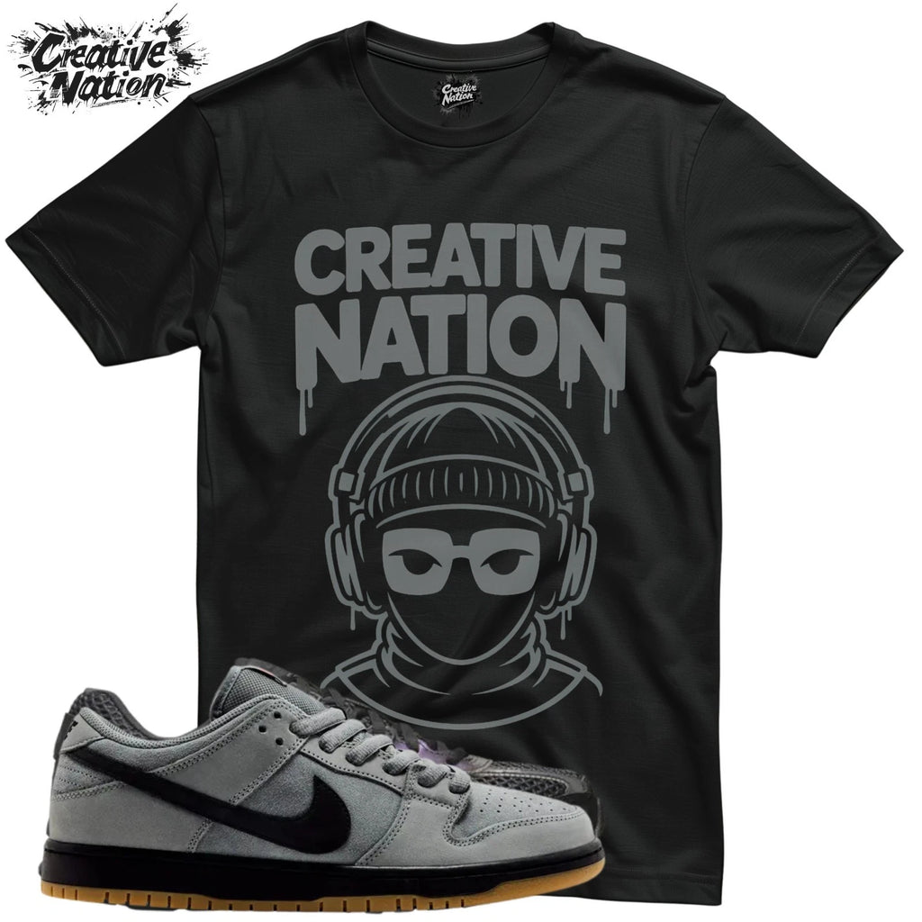 Shirt To Match SB Dunk Low Pro Cool Grey Unisex Tee Sneaker Shirt Cool Shirt