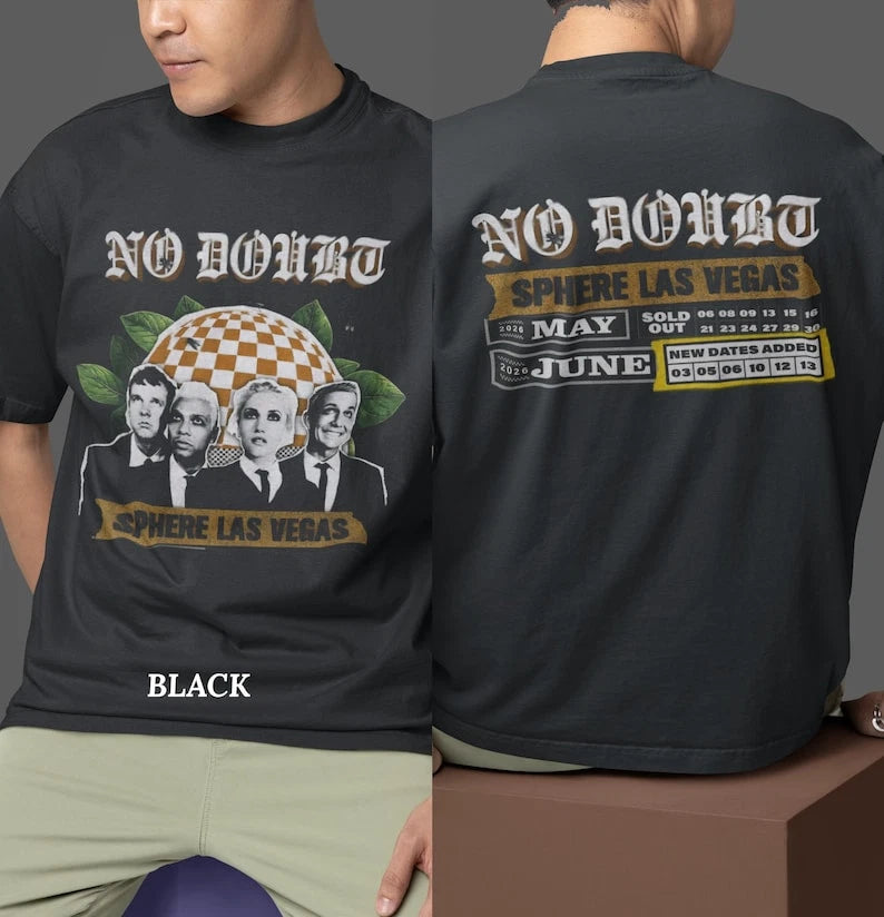 T-shirt Unisex No Doubt band 2026 tour for fans