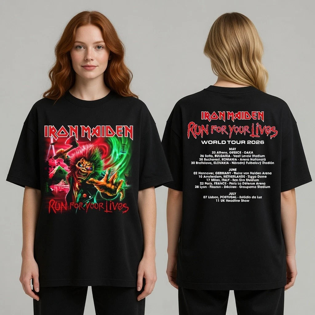 Classic Heavy Metal World Tour 2026 Graphic T Shirt Fan Tee