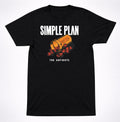 Simple Plan The Antidote Pill Bottle T-Shirt Pop Punk Emo Rock Band Tee