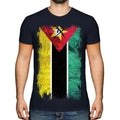MOZAMBIQUE GRUNGE FLAG MENS T-SHIRT TEE TOP MOÇAMBIQUE FOOTBALL MOZAMBICAN SHIRT