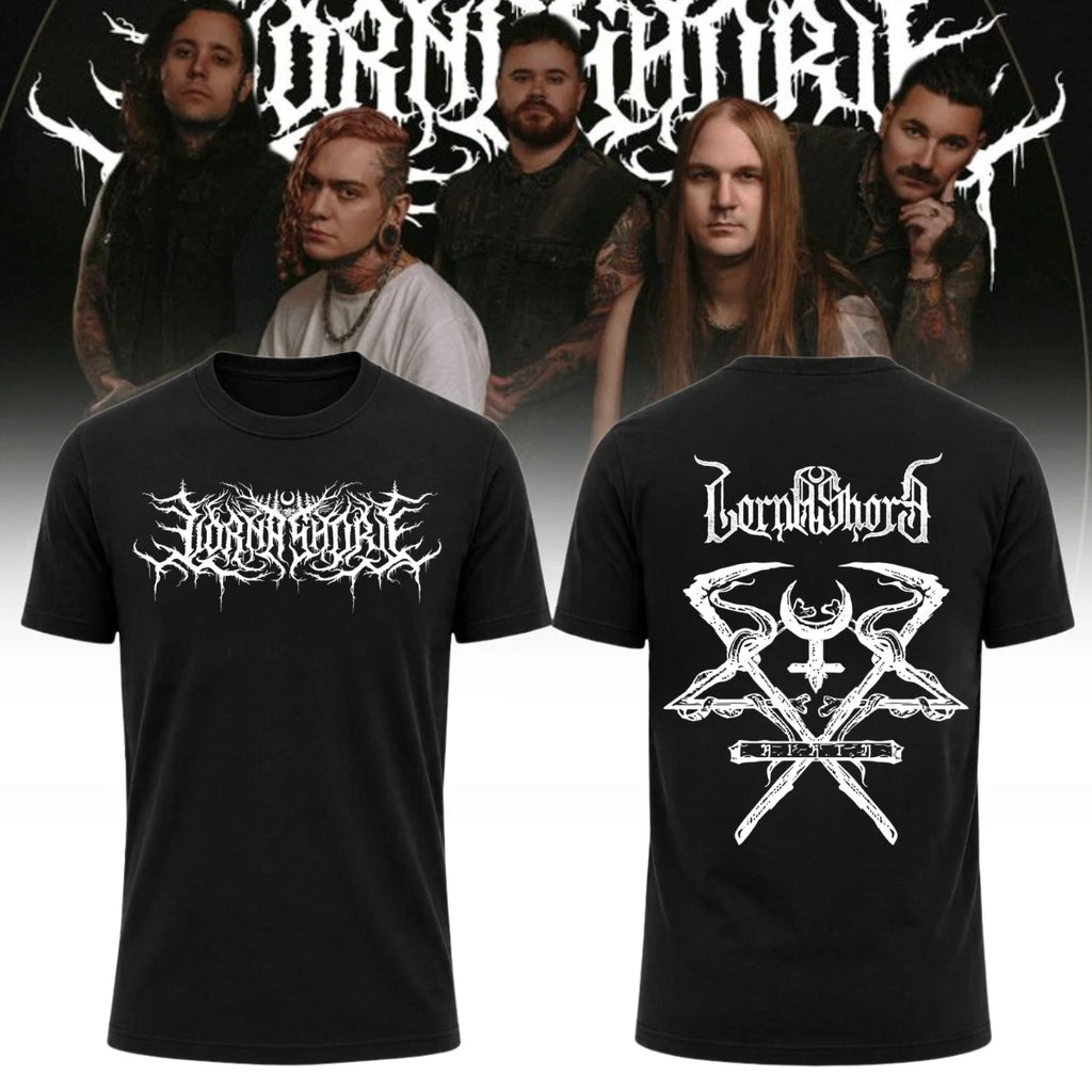 HOT! Born Of Osiris Band T-Shirt Black Metal Graphic Front Back Print Unisex Tee