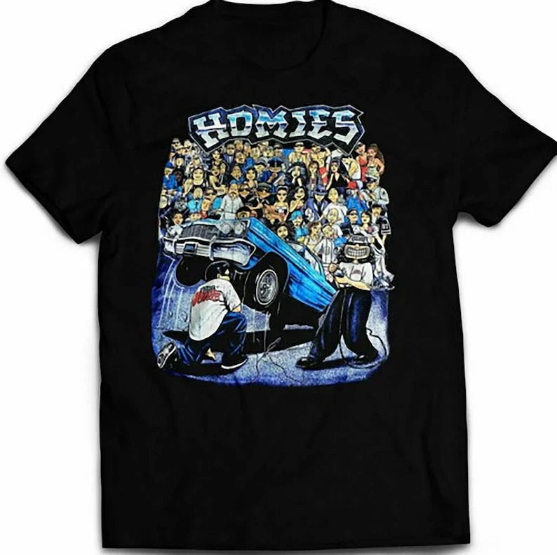Homies Vintage Style Streetwear Unisex Tee