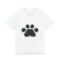 Unisex Jersey Short Sleeve Tee All Sizes Cute Retro Pixel Art Furry Paw