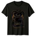 Snake Skull Gothic Graphic Mens T-Shirt Ladies Tee Unisex Top