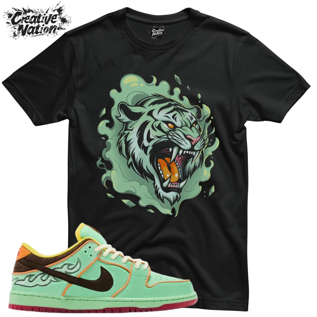 Shirt To Match SB Dunk Low Rodeo Tourmaline Unisex Tee Tiger Shirt Gift