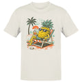 Pineapple Beach Chill Sunset Men's T-shirt