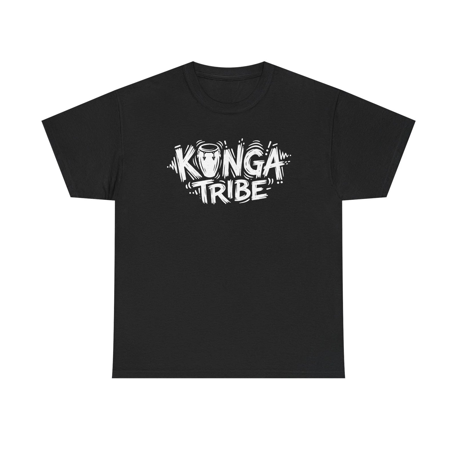 Konga Tribe Drum Logo Tee | Tribal Percussion Shirt