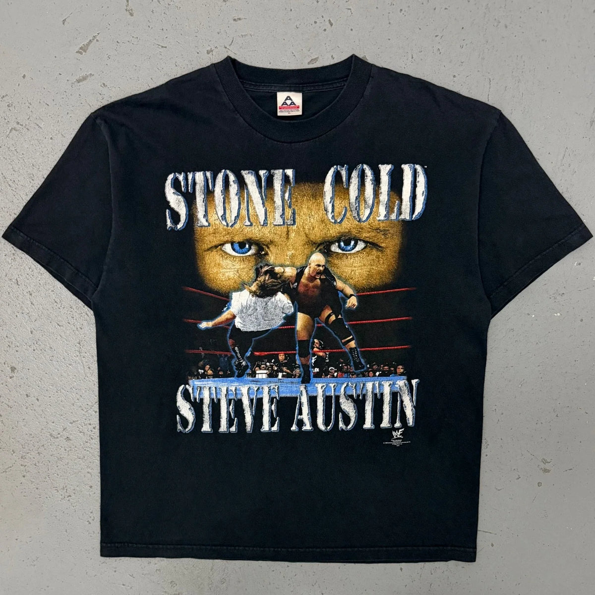 Vintage 1999 WWF Stone Cold Steve Austin Rare Wrestling T Shirt XL