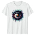 Spooky Pumpkin Eye T-Shirt Horror Halloween Gift For Him And Her