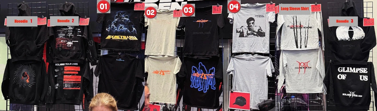 Joji Solaris Tour 2026  T shirt  reprint