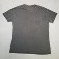 Goodfellow & Co Men's Gray Heather Pocket Embroidered Logo Graphic Tee Shirt M
