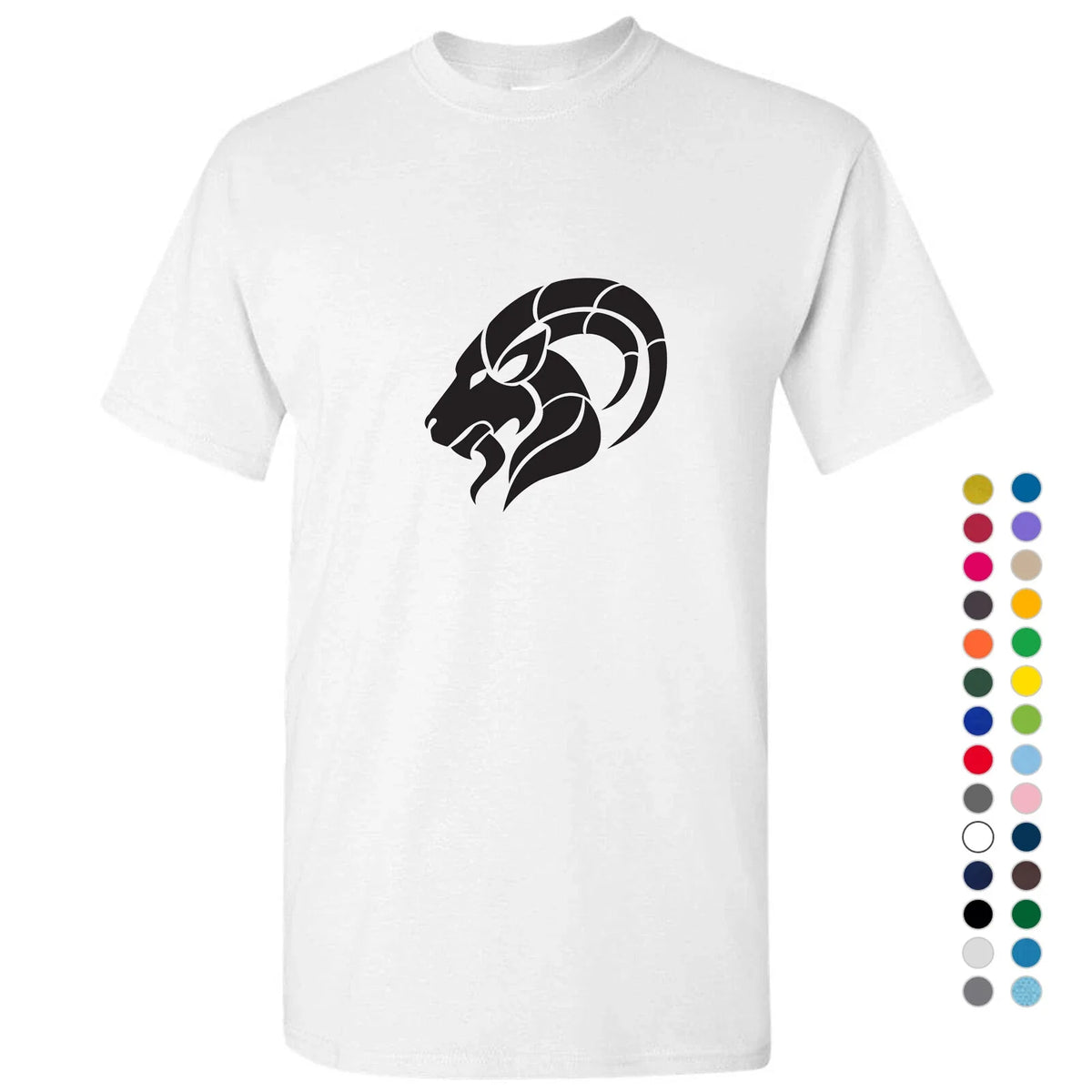 Capricorn Goat Zodiac Horoscope Astro Sign Symbol Men T Shirt Tee Top S - 5XL
