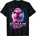 Vaporwave Aesthetic Meme Funny Cyberpunk Cat T-Shirt