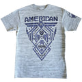 New Men's American Fighter Fairbanks Premium Athletic MMA Gray T-Shirt XS-4XL