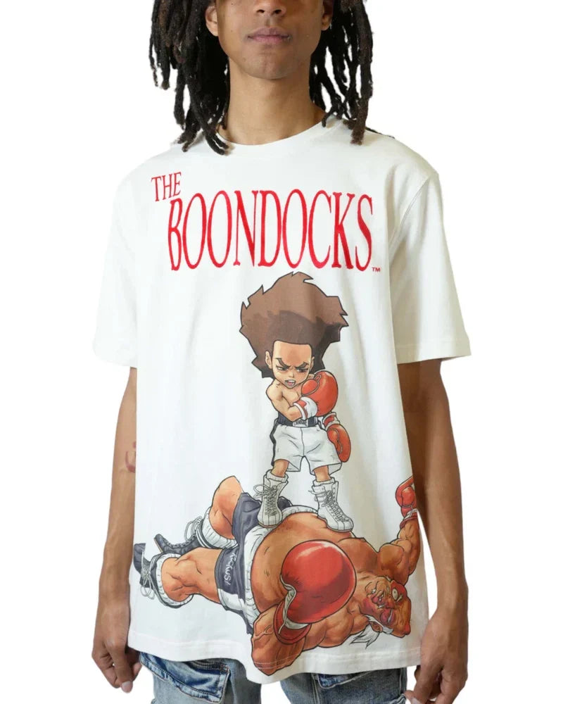 Urban Cartoon Graphic Tee Streetwear Anime Style T-Shirt Casual Top