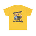 Forklift Certified T-Shirt Funny Forklift Shirt Oddly Specific Weird Meme TShirt