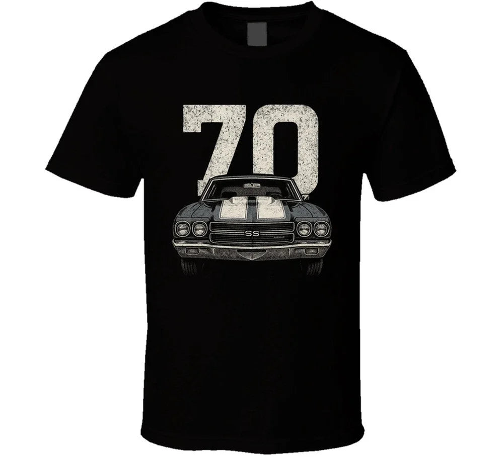 1970 Chevelle Ss 454 Classic Muscle Car Fan T Shirt
