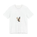 Abstract Neutral Minimalist Tee | Quiet Luxury, Subtle Texture
