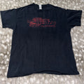 Y2K Frank Lloyd Wright T-Shirt Fallingwater Mens Large Black Architecture 1994