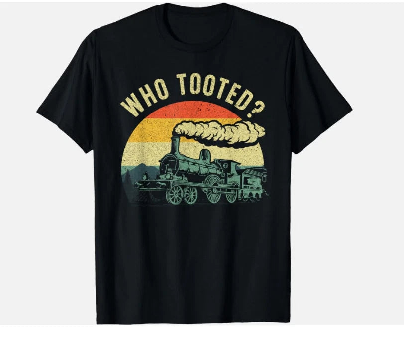 Cute Train Art For Men Women Train Collector Railroad Lover Gift Unisex T-Shirt